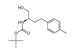 2-(tert-butyloxycarbonylamino)-4-p-tolylbutan-1-ol Structure