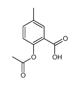 2-acetyloxy-5-methylbenzoic acid Structure