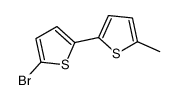 2-bromo-5-(5-methylthiophen-2-yl)thiophene Structure