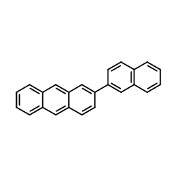 2-(2-Naphthyl)anthracene Structure