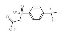 (4-TRIFLUOROMETHYLBENZENESULFONYL)-ACETIC ACID Structure