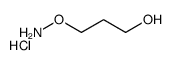 3-aminooxypropan-1-ol,hydrochloride结构式