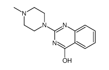 2-(4-methylpiperazin-1-yl)-1H-quinazolin-4-one结构式