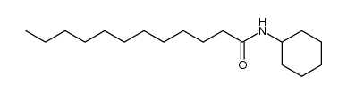 N-cyclohexyl-lauramide Structure