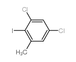 3,5-dichloro-2-iodotoluene Structure