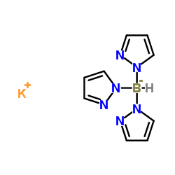 Potassium trispyrazolylborate Structure