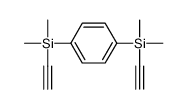 ethynyl-[4-[ethynyl(dimethyl)silyl]phenyl]-dimethylsilane Structure