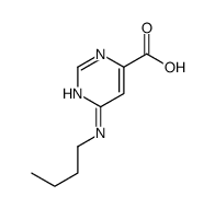 4-Pyrimidinecarboxylicacid,6-(butylamino)-(9CI) picture