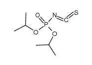 diisopropoxyphosphoryl isothiocyanate Structure