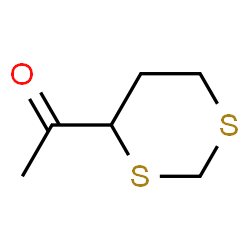 Ethanone, 1-(1,3-dithian-4-yl)- (9CI) Structure