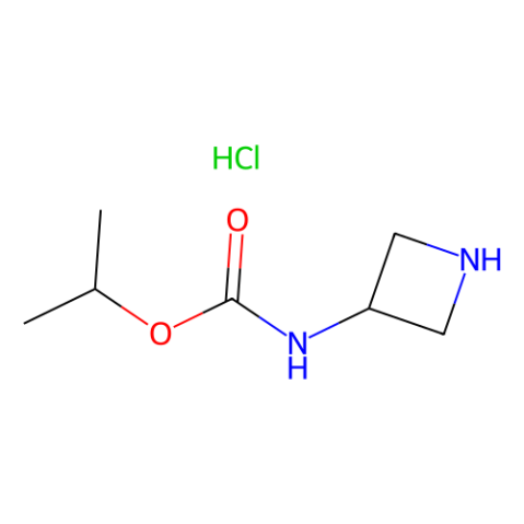 propan-2-yl N-(azetidin-3-yl)carbamate hydrochloride Structure