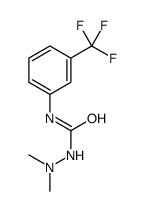 1-(dimethylamino)-3-[3-(trifluoromethyl)phenyl]urea结构式