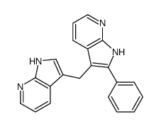 3,3'-Methylenebis[2-phenyl-1H-pyrrolo[2,3-b]pyridine] picture