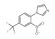 1-[2-硝基-4-(三氟甲基)苯基]-1H-咪唑图片