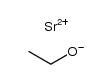 strontium ethoxide Structure