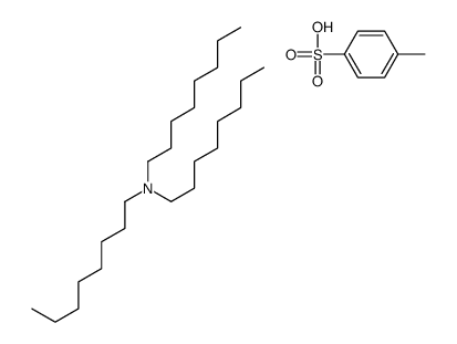 N,N-dioctyloctan-1-amine,4-methylbenzenesulfonic acid Structure