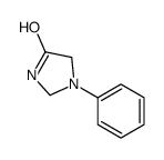 4-Imidazolidinone,1-phenyl-(9CI)结构式