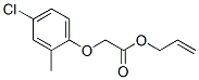 (4-Chloro-2-methylphenoxy)acetic acid allyl ester结构式