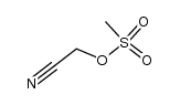 (mesyloxy)acetonitrile结构式