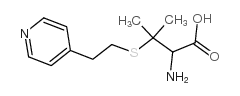 S-BETA-(4-PYRIDYLETHYL)-DL-PENICILLAMINE结构式