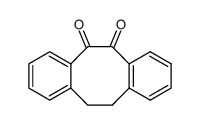 dibenzo(a,e)cycloocten-11,12(5H,6H)-dione Structure