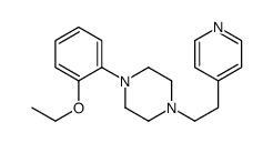 1-(2-ethoxyphenyl)-4-(2-pyridin-4-ylethyl)piperazine Structure