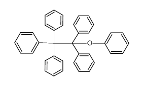 pentaphenylethyl-phenyl ether结构式