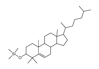 Trimethylsilylderivat v. 4,4-Dimethylcholesterol Structure