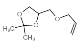 2,2-dimethyl-4-(prop-2-enoxymethyl)-1,3-dioxolane Structure