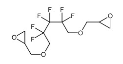 1,5-bis(2,3-epoxypropoxy)-2,2,3,3,4,4-hexafluoropentane结构式