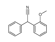 2-(2-methoxyphenyl)-2-phenylacetonitrile Structure