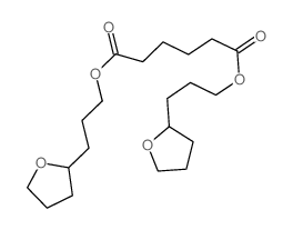 bis[3-(oxolan-2-yl)propyl] hexanedioate Structure