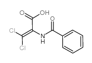 2-benzoylamino-3,3-dichloro-acrylic acid结构式