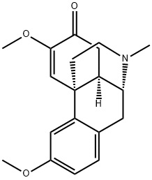 5,6-Didehydro-3,6-dimethoxy-17-methylmorphinan-7-one Structure