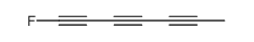 1-fluorohepta-1,3,5-triyne Structure