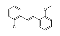 2-chloro-2'-methoxystilbene结构式