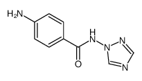 4-Amino-N-(2H-1,2,4-triazol-2-yl)benzamide Structure