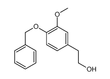 2-(3-methoxy-4-phenylmethoxyphenyl)ethanol Structure