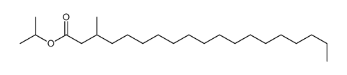 propan-2-yl 3-methylnonadecanoate结构式