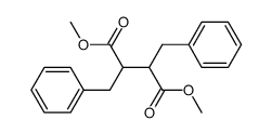 2,3-dibenzyl-succinic acid dimethyl ester结构式