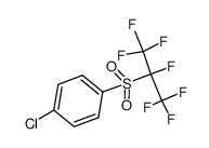 p-Chlorphenyl-perfluor-isopropylsulfon结构式