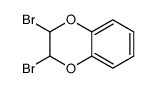 2,3-二溴苯并-1,4-二噁烷结构式