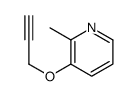 2-Methyl-3-(2-propynyloxy)pyridine structure