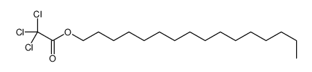 TRICHLOROACETIC ACID PALMITYL ESTER*(C16 )结构式