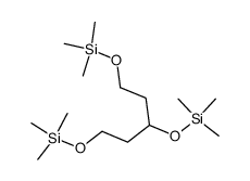 2,2,10,10-Tetramethyl-6-[(trimethylsilyl)oxy]-3,9-dioxa-2,10-disilaundecane structure