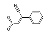 1-phenyl-1-cyanonitroethylene结构式