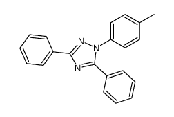 3,5-diphenyl-1-(4-tolyl)-1H-1,2,4-triazole结构式