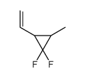 2-ethenyl-1,1-difluoro-3-methylcyclopropane Structure