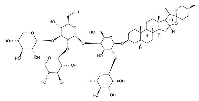 刺蒺藜素结构式