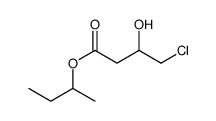 butan-2-yl 4-chloro-3-hydroxybutanoate Structure